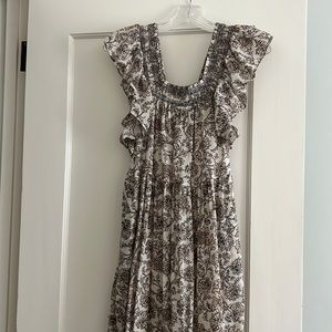 Free People Bonita floral print maxi dress X small